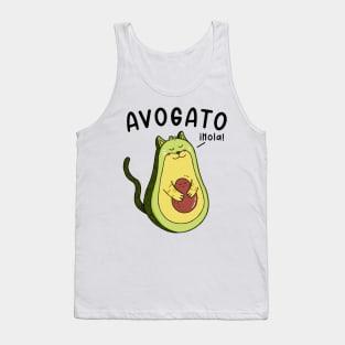 Avogato ihola ! - A  Cinco De Mayo shirt for a pet lover and cat owner Tank Top